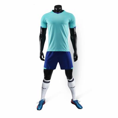 China Quick-drying new design customized soccer jerseys sublimation soccer uniform sets for teams for sale