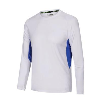 China High Visibility Antibacterial Long Sleeve Shirt Reflective Running Football Jersey for sale