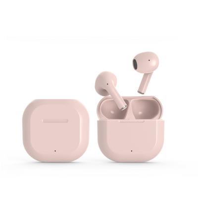 China Hot Selling Cute Pink In-ear Earphone Wireless Headphones Pink Color Stylish Earbuds For Girls for sale