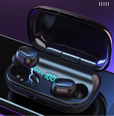 China cheapest In-ear powerbank led display ship tws earphones mobile phone wireless blue tooth earphones for phone for sale