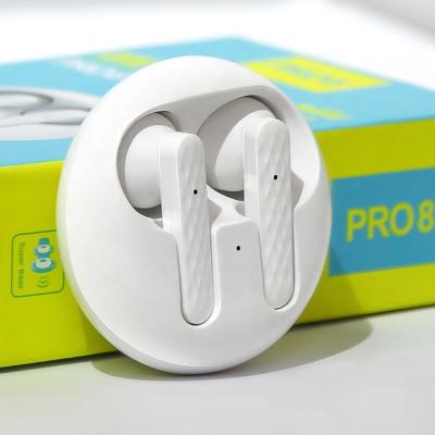 China In-Ear Tooth 5.0 Stereo Headset Sport Earbuds True Wireless Headphone Blue Earphone Microphone With Charging Box for sale