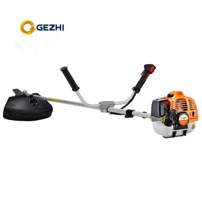 China 2-Stroke 1E44-5 52cc Sidepack Engine Brush Cutter Grass Trimmer cg520 portable garden tools good prices for sale