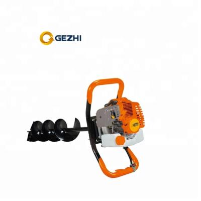 China Power Gas Engine Powered 2 Stroke Professional 51.7cc Hole Digger for sale