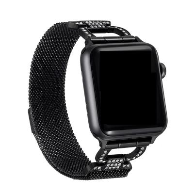 China Water Resistant RiverRock Women's Watch Strap Metal Strap For Apple Watch Strap Replacement 2021 Watch Band Strap for sale