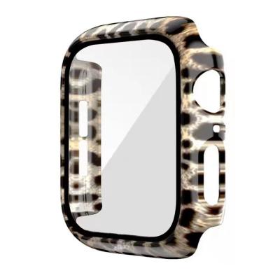 China Water Resistant RiverRock Watch Case Sublimation Print Leopard For Apple Watch iwatch Cover Series 3 38mm 40mm 42mm 44mm 7 6 5 4 3 2 1 for sale