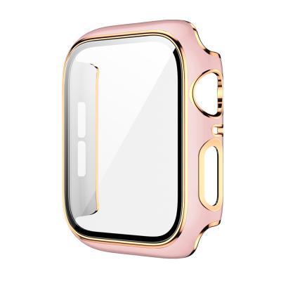 China Water Resistant RiverRock Watch Case Screen Protector Luxury For Apple Watch Case Cover Metal Color Gold Black Red Midnight Blue Silver for sale