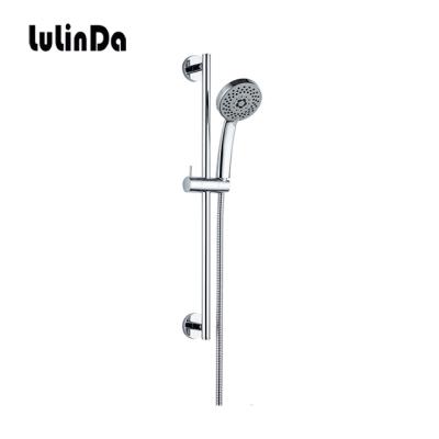 China Without Switch B-8004 Bathroom Accessories Wall Mount Height Adjustable Shower Slide Bar Shower Head Holder for sale