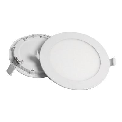 China Modern Round Fixture 9W Ultra Slim Led Downlight Factory Price Indoor Lighting Recessed Mounted Led Ceiling Light Commercial Panel Lamp for sale