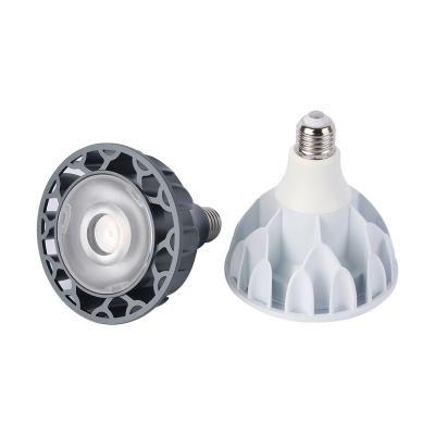 China Modern OEM ODM Customized 30w Led Par Light Par38 Par38 Led Bulb COB Led Spot Light Jewelry Led Light Par 38 e27 e26 for sale