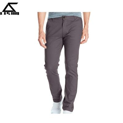 China Anti-Pilling Men's Basic Stretch Men's Chino Long Pants for sale