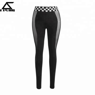 China Breathable Belt Mesh Womens Sports Leggings, Sports Gaiters Fitness Women, Woman Contrast Gaiters For Sports for sale