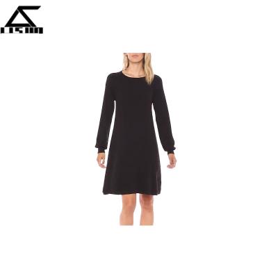 China Anti-Static Women's Sweatshirt Dress Woman Casual Dress for sale