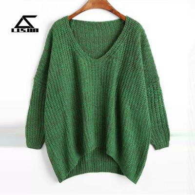 China Wholesale Low Price Autumn Long Sleeve Women Lady Anti-wrinkle Knitted Sweater for sale