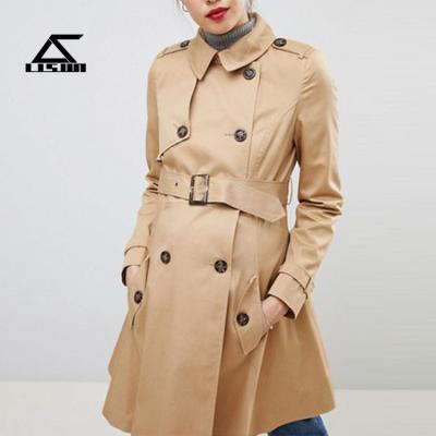 China Wholesale Anti-Shrink Cotton Ditch Women Outerwear Coat for sale