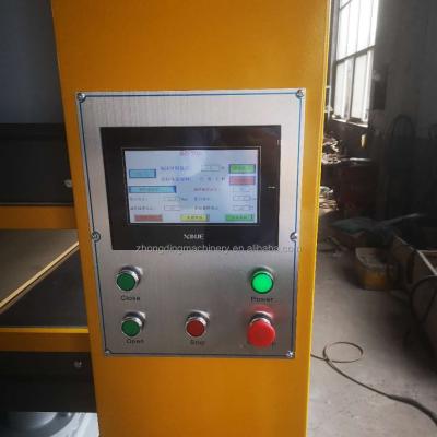 China steel door hot press machine touch panel with software for sale