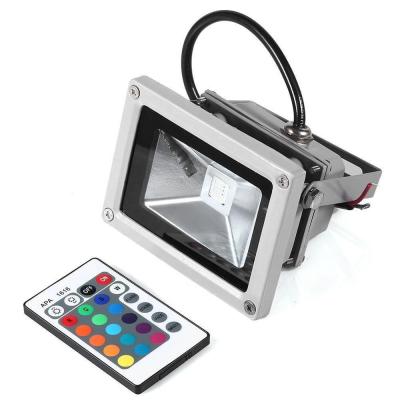 China High Quality Led Garden Light High Power Waterproof RGB Led Flood Light 10w Outdoor Stadium Led Floodlight for sale