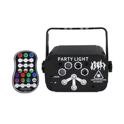 China Party Stage Lights Disco DJ Beam Spotlight RGB Indoor UV Remote Control Noise Triggered Strobe Lamp For Birthday Party Wedding for sale