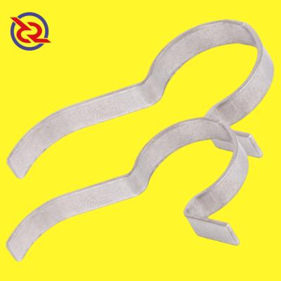 China Metal Customized Metal Fabrication Folding Stamping Parts Services U Shape Aluminum Shrapnel Shelf Bending Steel Stamping Part For Office Automation for sale