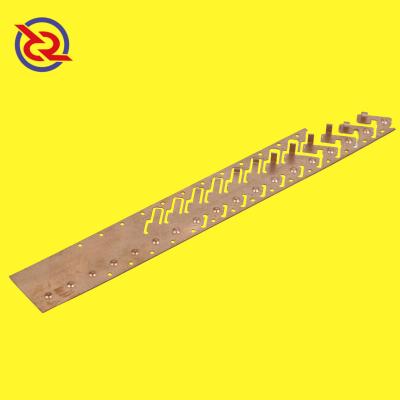 China machine and all kinds of stamping products referring various customized brass progressive metal stamping parts made by LED mold metal copper progressive forming punch shrapnel for sale