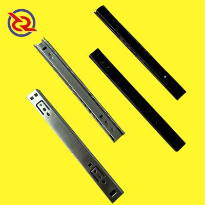 China OEM & ODM designed are available custom foldable drawer rail 27mm drawer slide 2 drawer rail 27mm full extension ball bearing sideboard drawer rail for sale