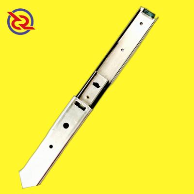 China OEM & ODM Designed Are Available Custom Wholesale High Quality Wholesale Custom Made 3 Fold Cabinet Slide Rail Silent 40mm Telescopic Cabinet Rail OEM Factory for sale