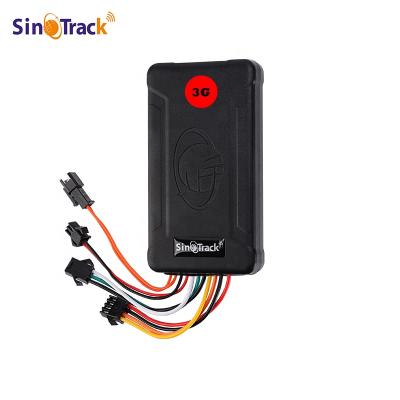 China Automotive / Motorcycle SinoTrack WCDMA Used Globally Tracking Device ST-906W 3G GPS Tracker with SOS Button MIC Relay for sale