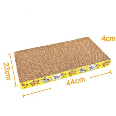 China Viable Wholesale Flat Corrugated Cat Claw Board Machine Cat Claw Board Cat Toy With Pet Supplies for sale