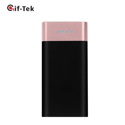 China Support Fast Promotional Gift Dual Charging Usb Output Type C Logo 5000mah Single Mobile Power Bank Charging Customs Lead Banks for sale