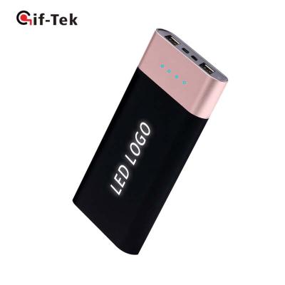 China Fashion Design Fast Support Charging Power Bank Portable Battery 10000mah Or10000mah Ultra Slim Led Power Banks Logo for sale