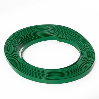 China 10 Rolls Per Carton Plastic Trim Cap Green Channel Letter Edge Flexible for sale