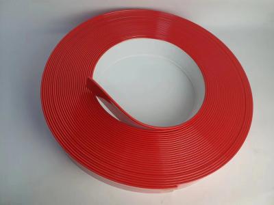 中国 Red Aluminum Rubber Trim Cap With Brushed Surface For Signage Applications 販売のため