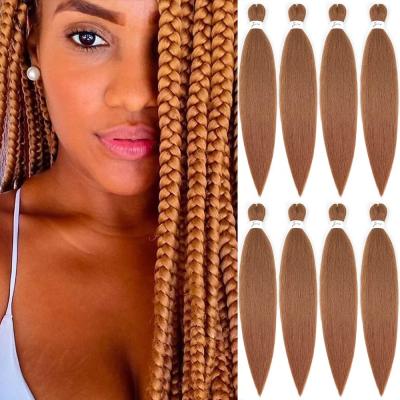 China Hot Water Set Pre Stretched Ez Braids I.ME Wholesale Pre Stretched Expression Braiding Hair Pre Stretched Synthetic Braid Hair Prestretched for sale