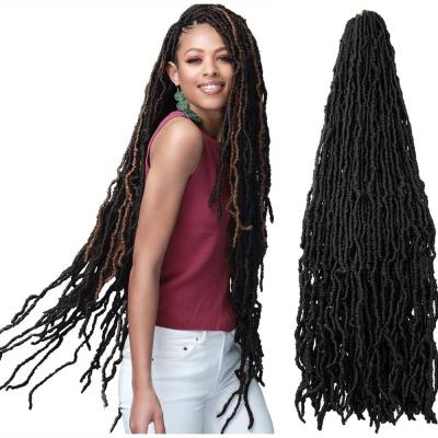 China Hot on fire wholesale 36 inch 613 dread faux locs NU crochet hair for sale