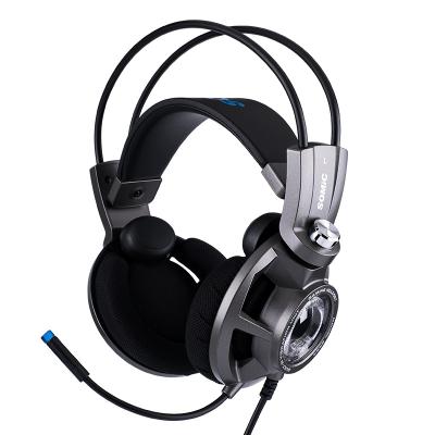 China Hot 7.1 Earphone PC Gaming Headset Earphone With LED Light High Fidelity G954 Bass Stereo Wired Earphone for sale