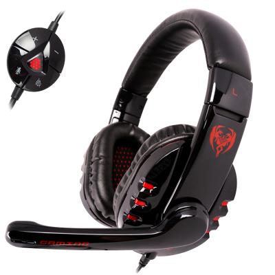 China Headband OEM G927 Gamer PC Computer Wired With Microphone Earphone Gamer USB Headset PC Gaming Earphone for sale