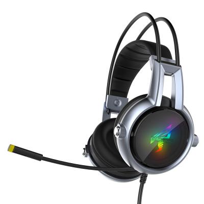 China Headband E95-20th Headband Wired Mic Gamer Rgb Hedphone Headset Earphone Set With Microphone for sale