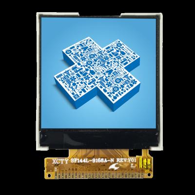 China 1.44 Inch Resolution 128*128 Small 1.44 Resolution MPU-8 Interface Driver IC ILI9163 Square TFT LCD Display Panel for sale