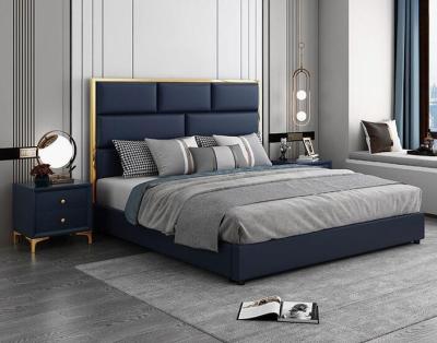 China Modern Italian Luxury Size Bed Fashionable OEM Italian Luxury Bed for sale