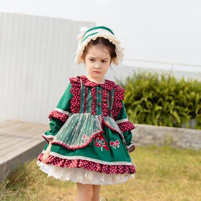 China Sweetie Ready to Ship Vintage Boutique Children's Clothing Babies Toddler Girl Party Dress for sale