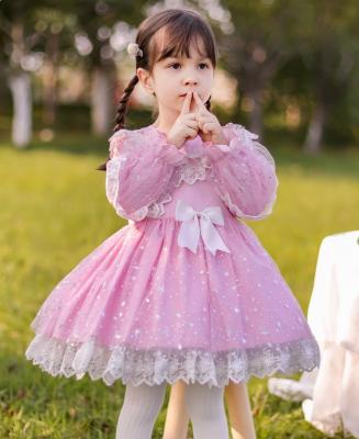 China Soft fuchsia dresses grenadine snow white dresses for sale