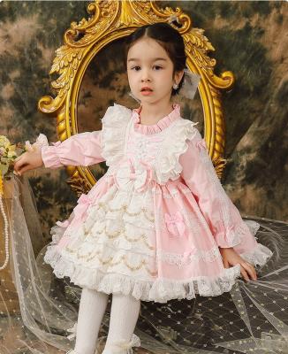 China Beautiful Pink Baby Dress High Quality Vintage Durable Fast Shipping for sale