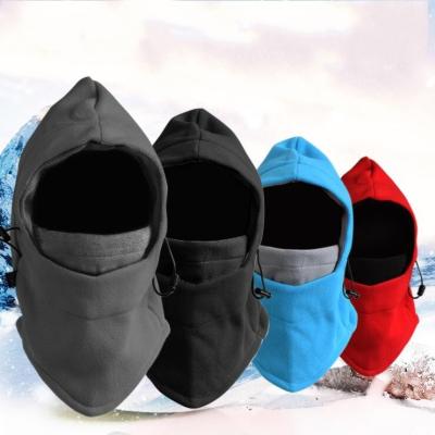 China Breathable winter keep warm multifunctional sports facemask fleece outdoor ski windproof hat with head scarf for sale