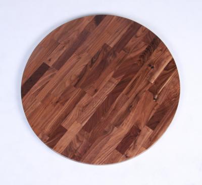 China Custom Black Walnut Butcher Stall Style Table Top for sale