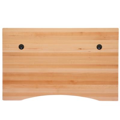 China Customization Solid Beech Wood Edge Glued Office Work Table Top 30x60x1.5inch for sale