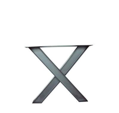 China Modern Black Metal Cafe Dining Table Legs for sale