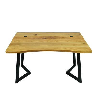 China Wholesale Design Multifunctional Furniture Factory Office White Oak Wood Table And Modern Table Tops 60X30X1.25inch for sale