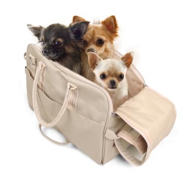 China Newleisure 2020 Sustainable Soft-sided Dog Tote Carriers Sustainable Solid Color Small Animal Carrier for sale