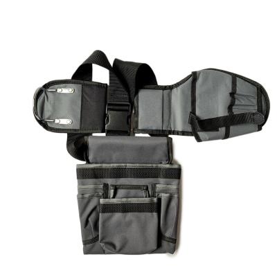 China Multifunctional Tool Bag 12 Pockets Farmers Ease Buckle Canvas Combo Tool Belt Bag for sale