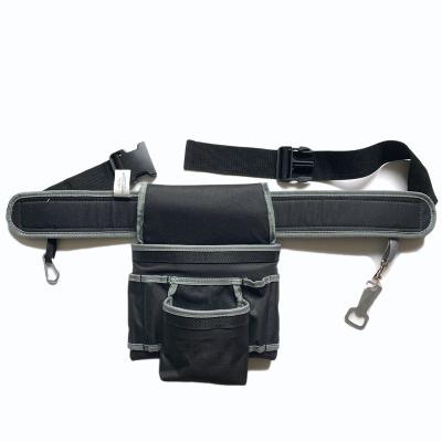 China Multifunctional Tool Bag BSCI Manufacturer Customized Electrician Waist Work Tool Belt With Pockets for sale