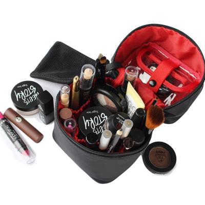 China Zipper Closure Fashion Girls Young Travel Makeup Pouch Cosmetic Box for sale